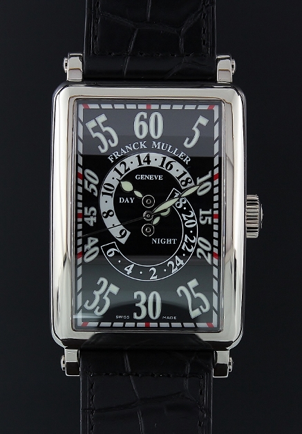 (image for) A FRANCK MULLER 18K WG LONG ISLAND AUTOMATIC WATCH / 1300 DH R